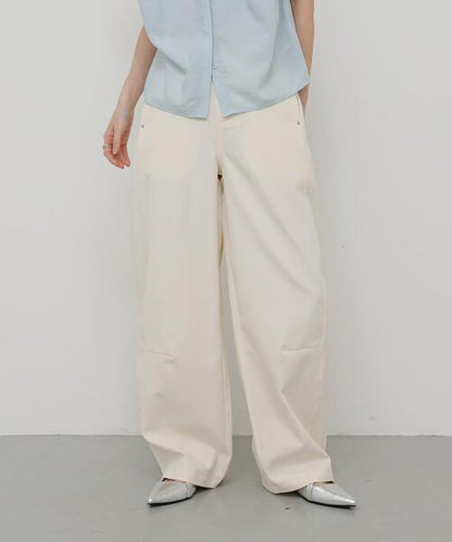 日本代購｜SENSE OF PLACE by URBAN RESEARCH 寬褲 - 寬腿巴雷爾腿 chinos 褲子｜ZOZOTOWN