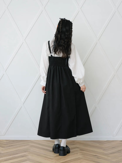 日本代購｜mero boutique 2018 連身裙 - 黑色プリーツ連身裙｜mero boutique 2018