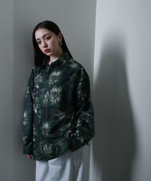 日本代購｜Nilway 長袖襯衫 - 無地/總柄 長袖襯衫｜ZOZOTOWN