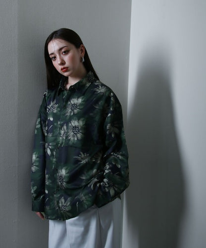 日本代購｜Nilway 長袖襯衫 - 無地/總柄 長袖襯衫｜ZOZOTOWN