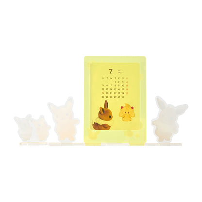 日本代購｜寶可夢中心 日曆 - 寶可夢 2027年アクリルフレーム日曆｜Pokémon Center
