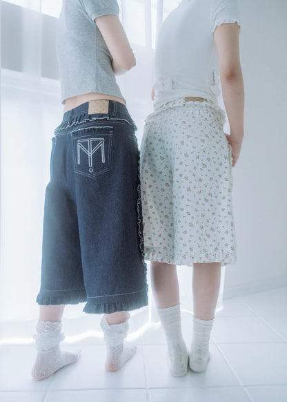日本代購｜Tie.Me 牛仔褲 - Lily’s petal 牛仔褲【M】｜Tie.Me