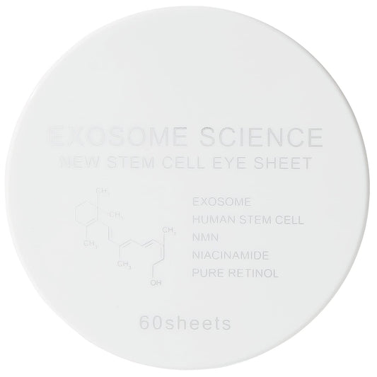 EXOSOME SCIENCE 高效修護艾司頓面膜｜幹細胞外泌體 × 高濃度保濕精華｜深層滋養 × 撫平細紋｜60 片入