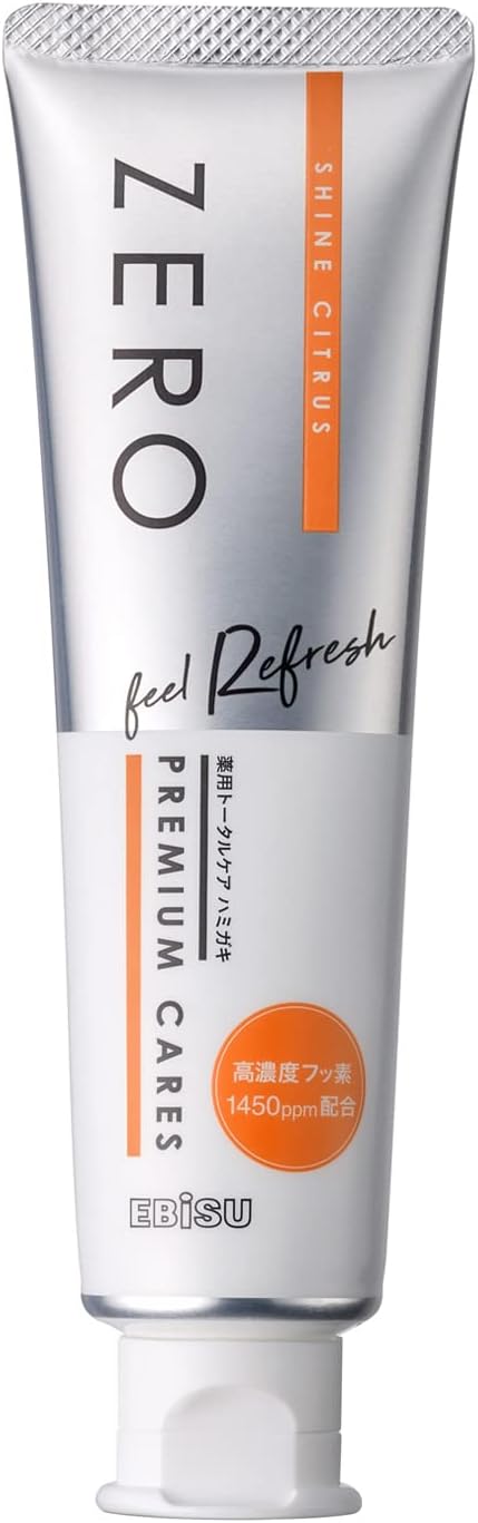 EBiSU 亮白護齦牙膏 清新柑橘香 90g 高氟牙膏 口氣清新 亮白護理