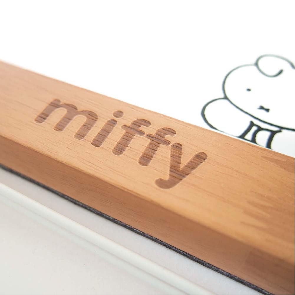 Miffy 磁鐵抹布吊架 可輕鬆拆卸 緊湊收納 可夾住日曆與菜單 寬25×深2×高12cm