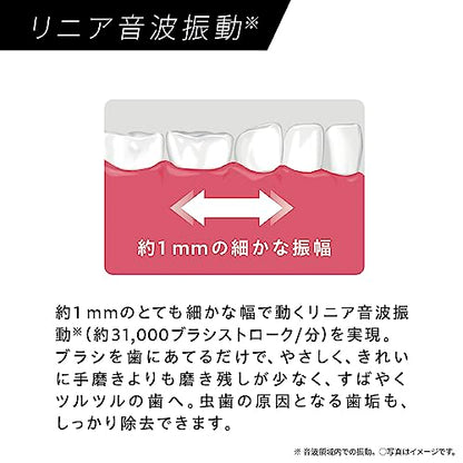 Panasonic [2023 release] Panasonic sonic vibration toothbrush ドルツリニアsonic vibration toothbrush overseas 両 white EW-DL39-W