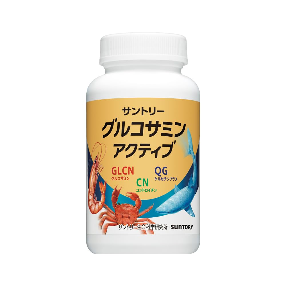 Suntory Glucosamine 180粒 | 葡萄糖胺+軟骨素 | 支持關節健康 | 日本機能性表示食品