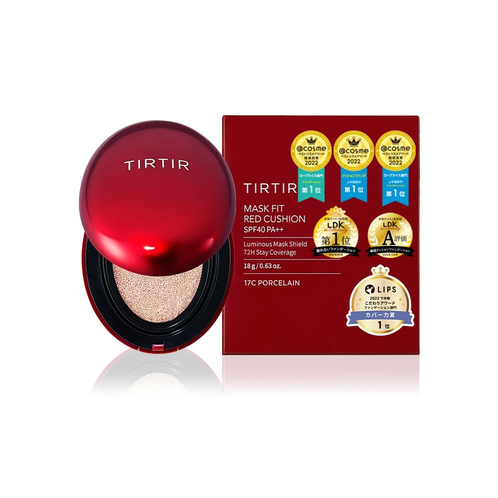 TIRTIR Mask Fit Cushion for long-lasting, flawless makeup