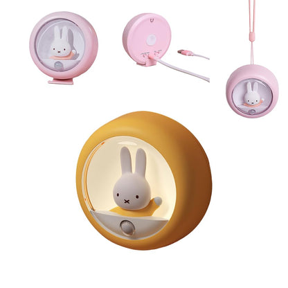 MIFFY 米飛兔 LED 智能夜燈｜人體感應 × 自動開關 × 柔和照明｜適用於臥室、樓梯、玄關、廁所