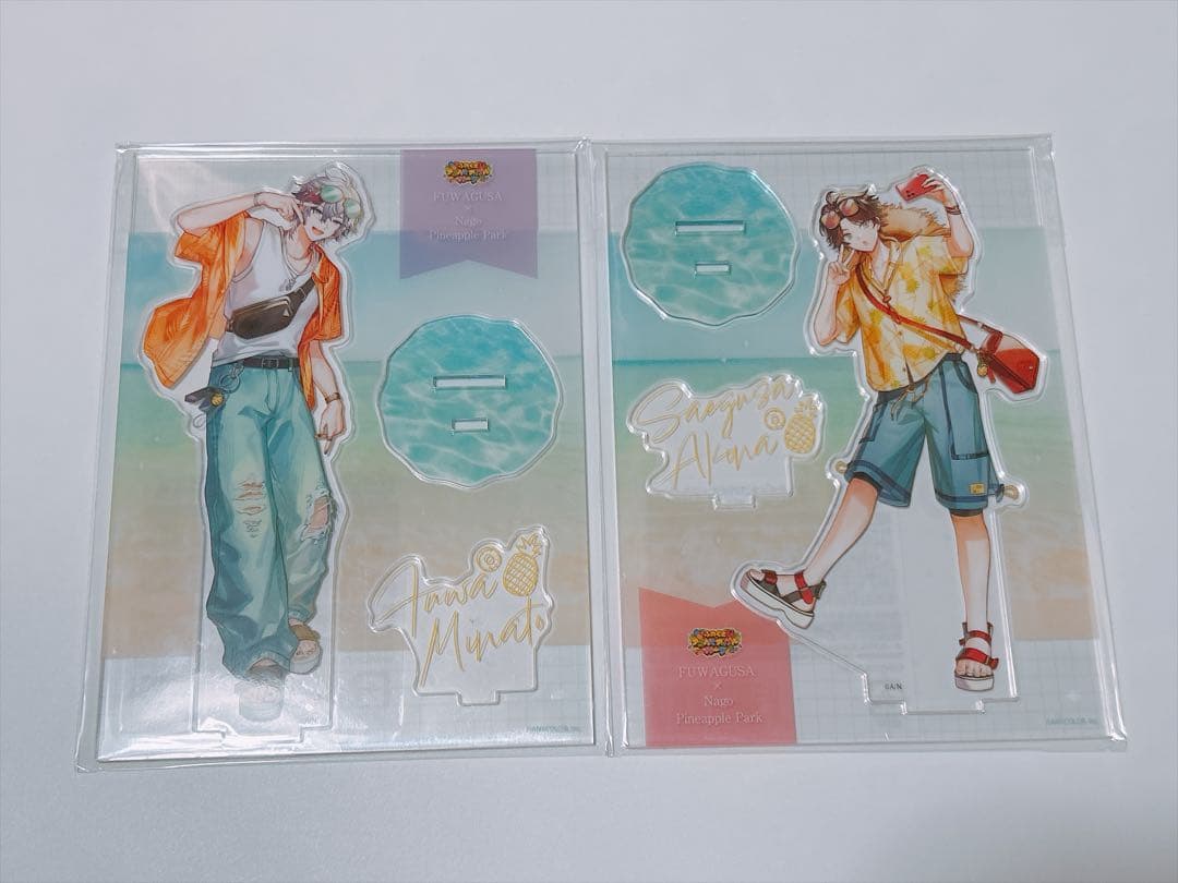 日本代購｜ふわぐさ　パイナップルパーク　アクスタ　不破湊　三枝明那｜Mercari