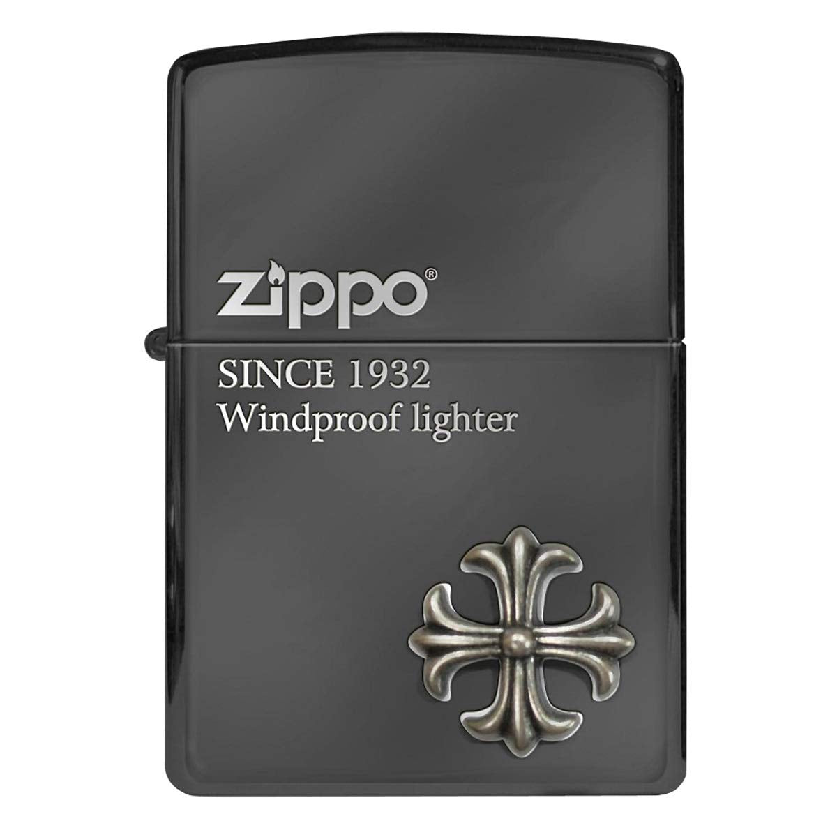 ZIPPO 打火機 經典防風款 黑色霧面設計 附禮盒與替換芯 時尚耐用 適合收藏與送禮 2CM-2