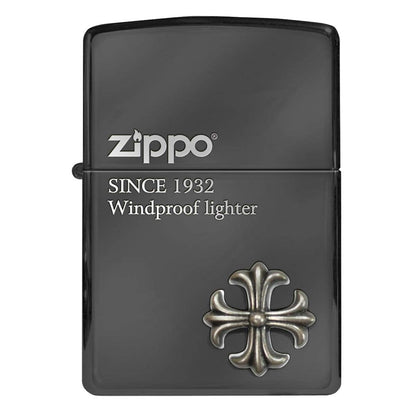 ZIPPO 打火機 經典防風款 黑色霧面設計 附禮盒與替換芯 時尚耐用 適合收藏與送禮 2CM-2