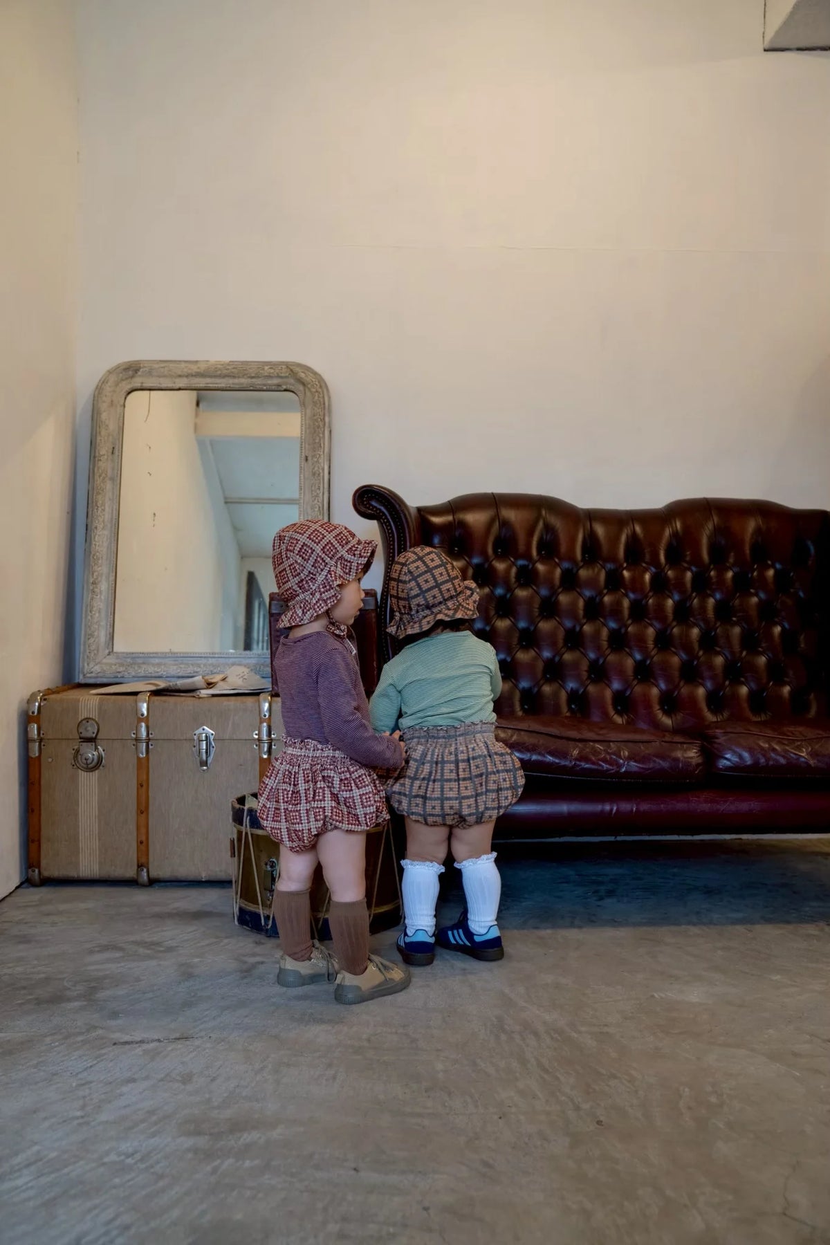 日本代購｜＆pal retro pattern corduroy bloomers / 2col｜＆pal