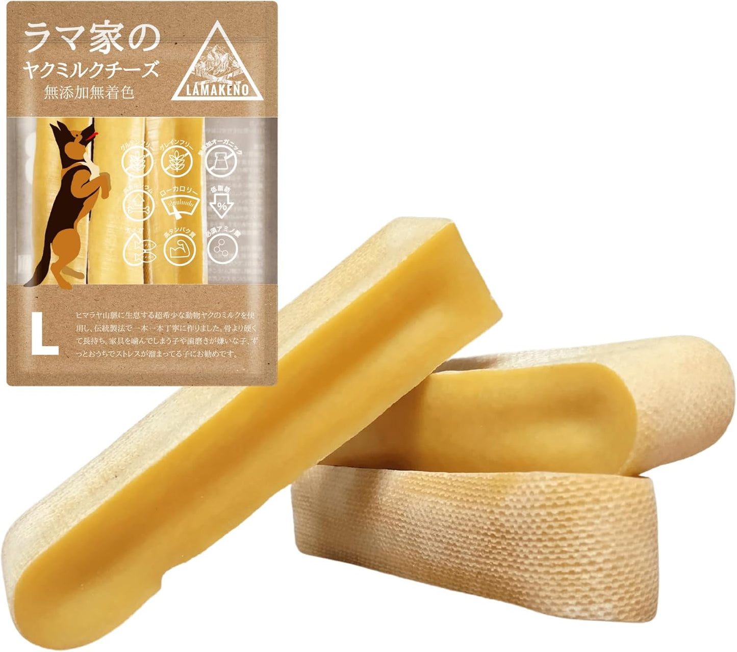 日本代購｜LAMAKENO 狗用零食 - 拉馬家有機犬用零食 100g｜Amazon JP