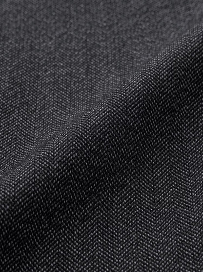 日本代購｜GU タックテーパードパンツ(ツイーディー)(丈長め)【DARK GRAY / M】｜GU