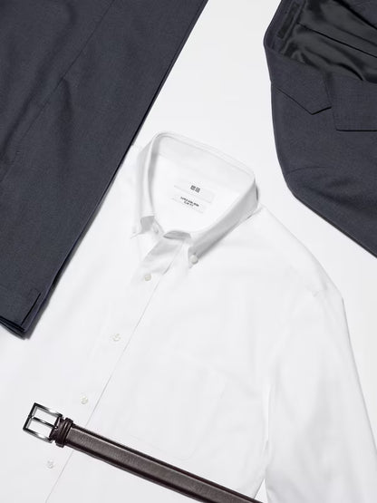 日本代購｜UNIQLO 襯衫 - 超不易皺襯衫/按扣領 3XL｜UNIQLO