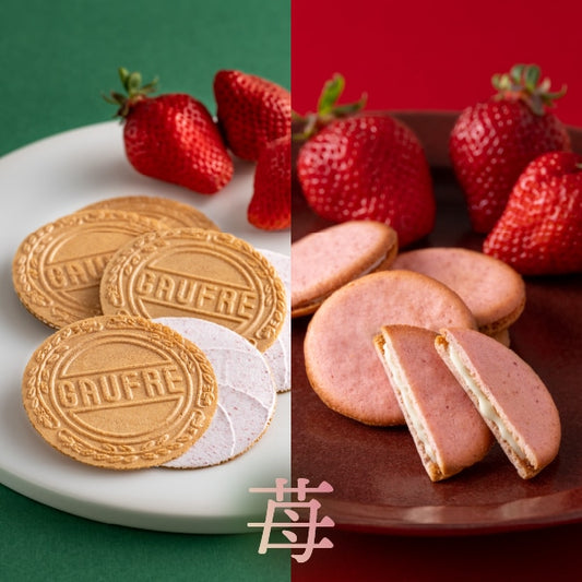 神戶風月堂 迷你法蘭酥與巧克力餅乾草莓禮盒 15入