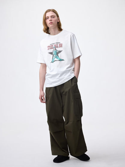 日本代購｜GU グラフィックT ジョジョの奇妙な冒険 7【WHITE / S】｜GU