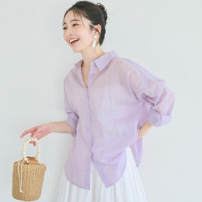 日本代購｜coca 襯衫 - 新色登場／西山茉希著用ガーゼ襯衫｜coca