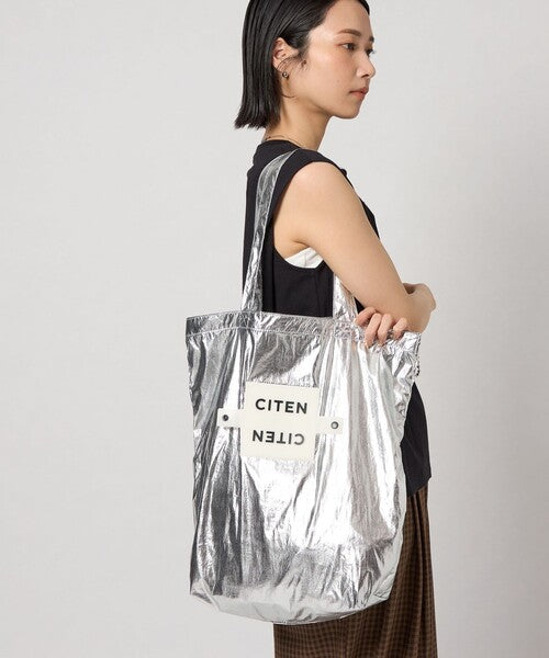 日本代購｜CITEN 托特包 - 金屬托特包｜ZOZOTOWN