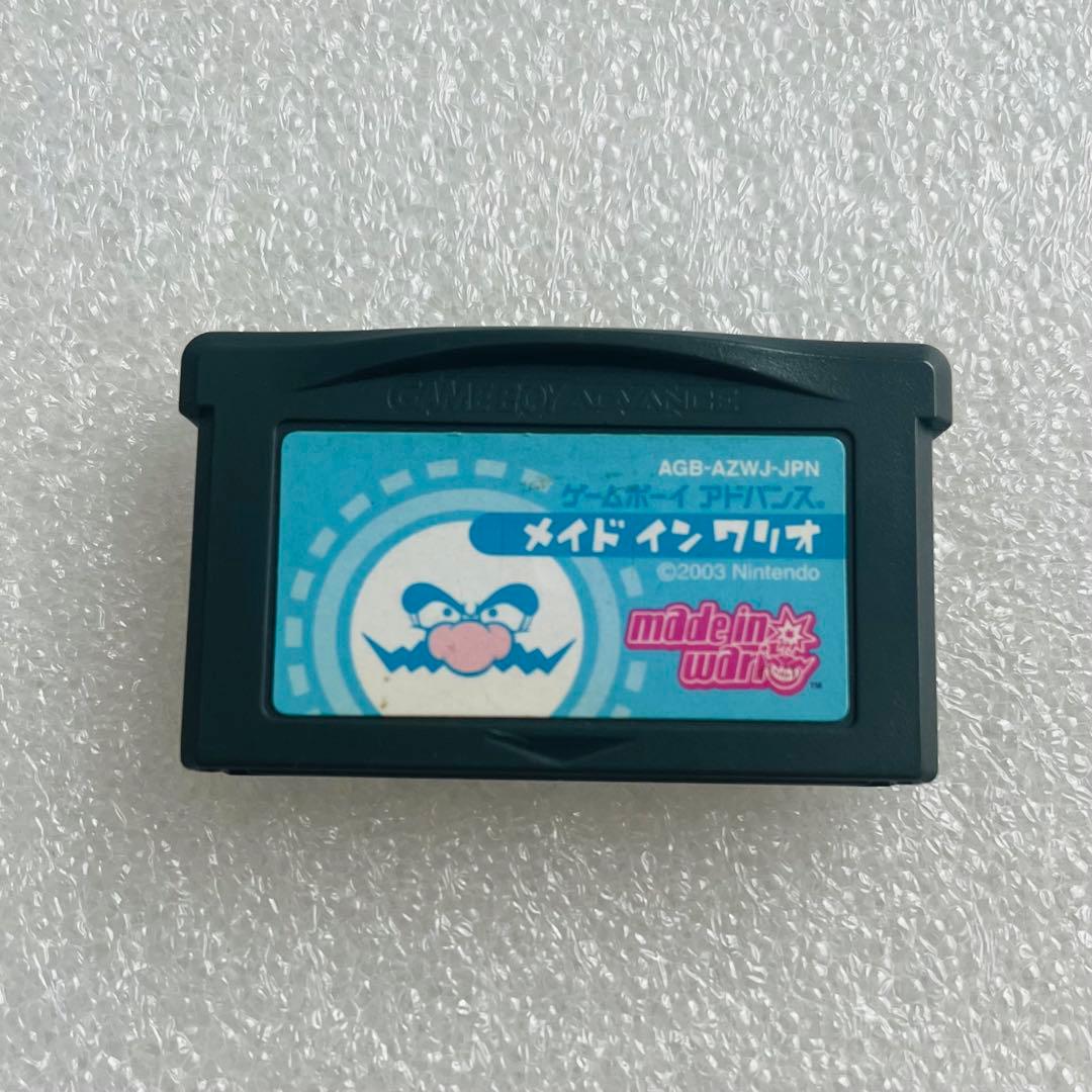 日本代購｜任天堂 遊戲軟體 - GBA メイド イン ワリオ 遊戲軟體｜Mercari