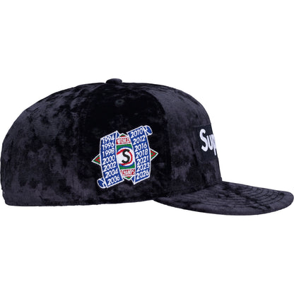 日本代購｜Supreme 帽子 - Crushed Velvet Box Logo 帽子【Woodland Camo】｜Supreme