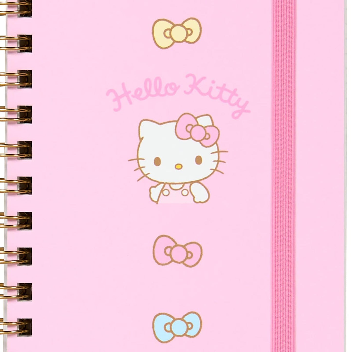 Sanrio 筆記本 Hello Kitty 繩帶設計