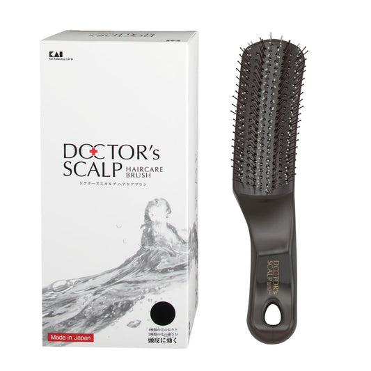 KAI hair care comb made in Japan, hair care scalp comb KQ1601 supervised by a medical doctor