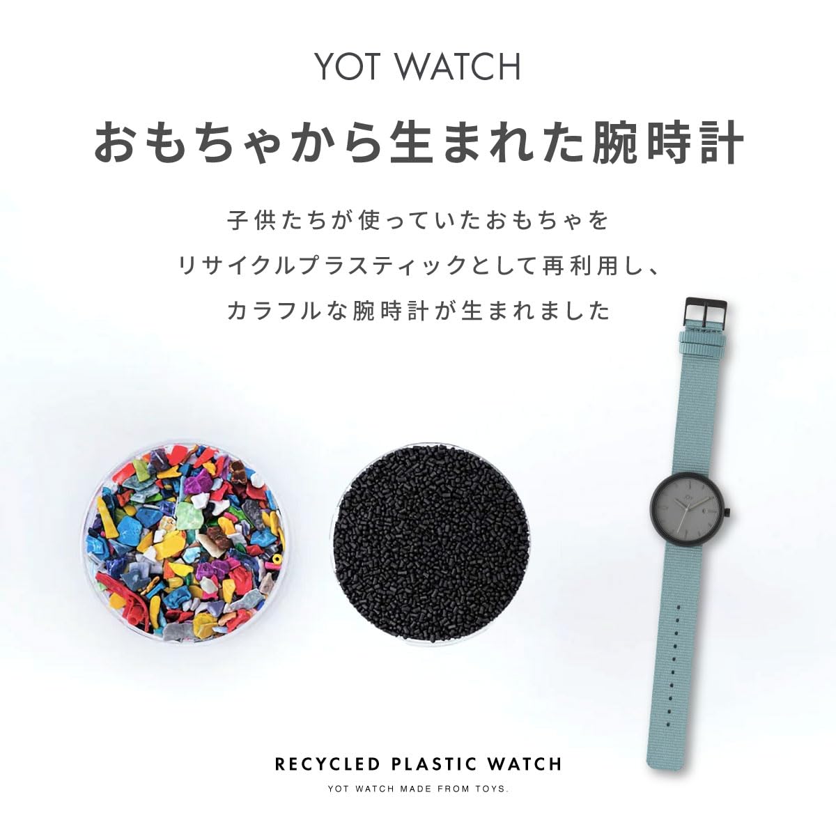 YOT WATCH 指針手錶 40mm｜極簡設計 × 環保材質 × 高品質日本機芯｜防水時尚腕錶