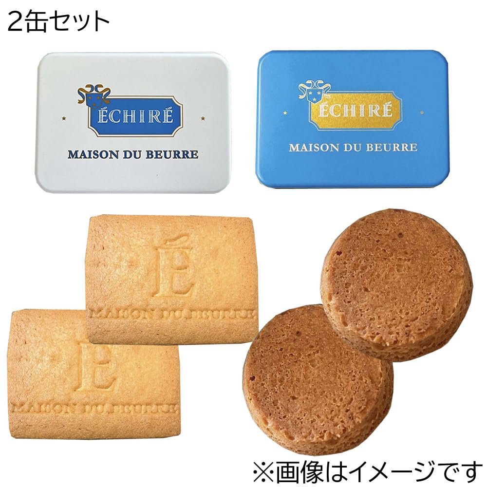 ECHIRE Crackers ECHIRE Scallion Cookies 2 kaleng set masing-masing 12 buah ※Pengemasan dan pembungkus kado di Stasiun Tokyo tidak tersedia