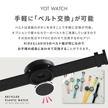 YOT WATCH 指針手錶 40mm｜極簡設計 × 環保材質 × 高品質日本機芯｜防水時尚腕錶