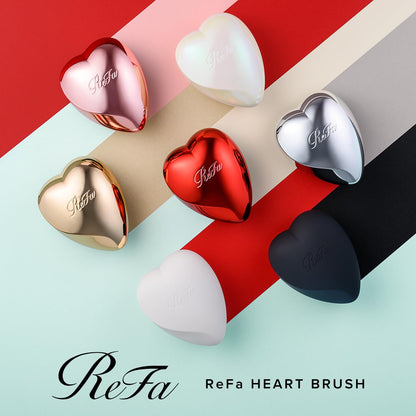 ReFa Heart Shaped Hair Brush Relaxes and Shines Hair, Perfectly Combined with Scalp Care Essentials