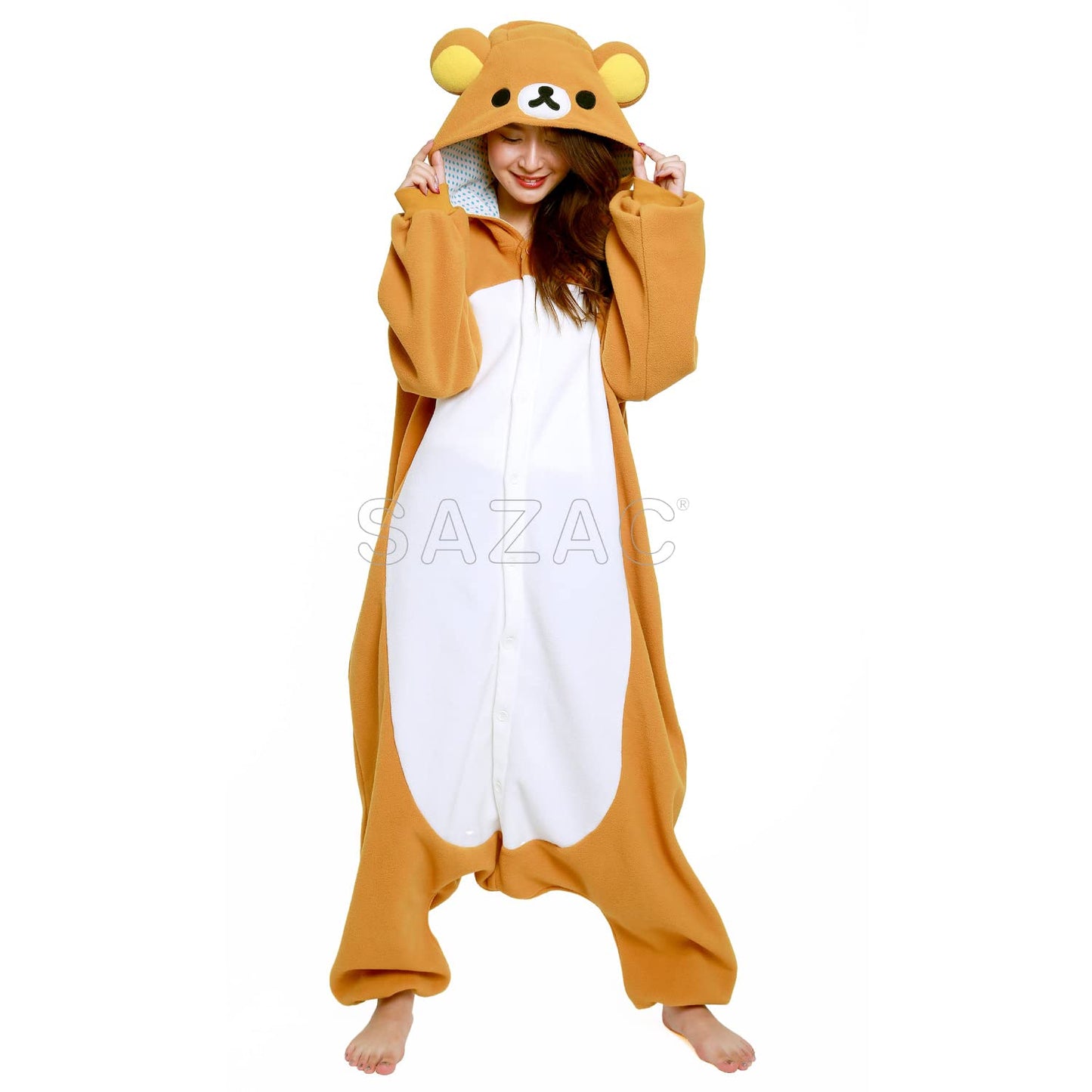 Pajama style plush cotton clothes relax bear RAX-032 free size (adults and children)