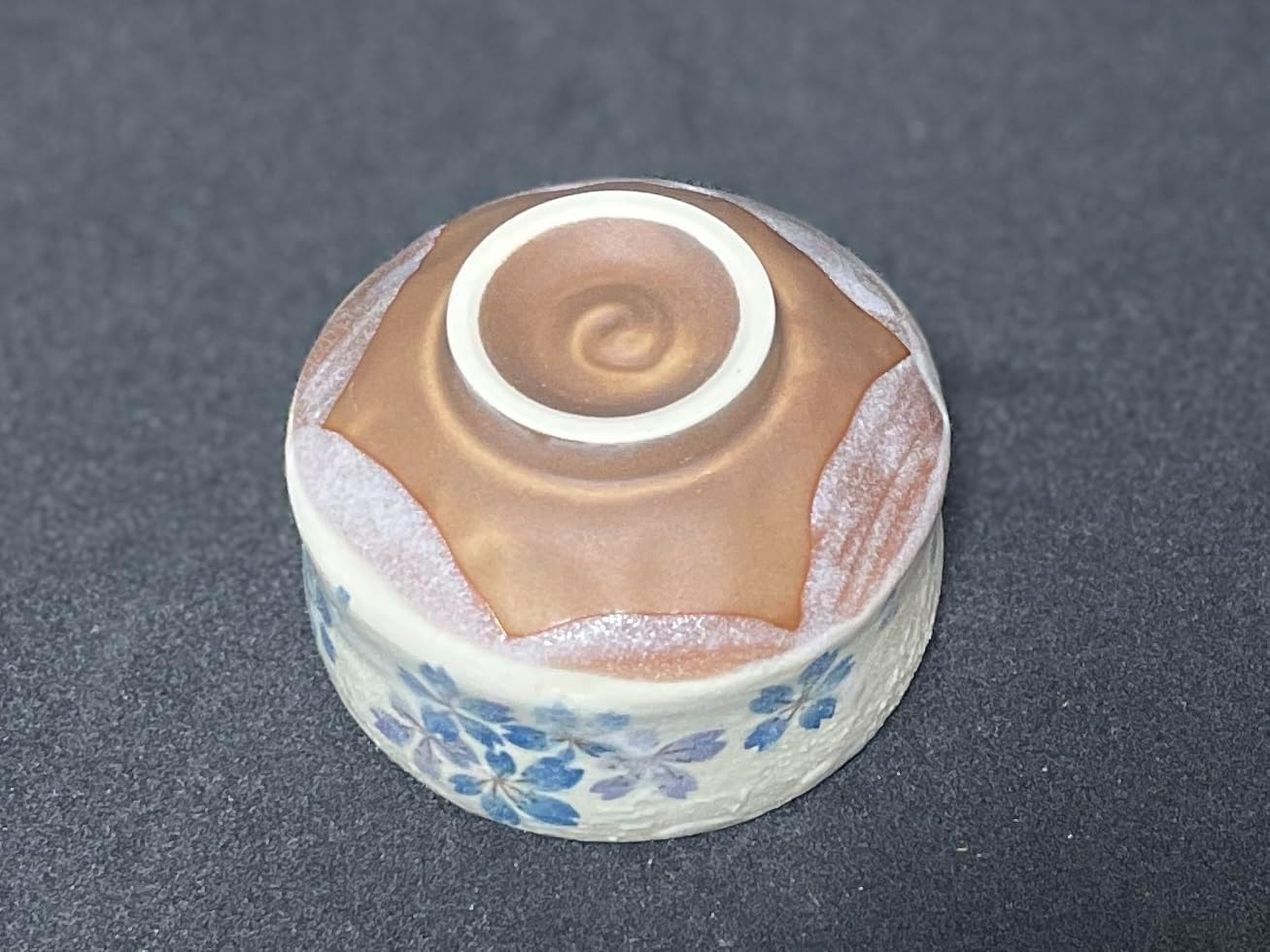 日本代購｜艾尔奈特 抹茶碗 - 平安樱 蓝色 陶器｜Amazon JP