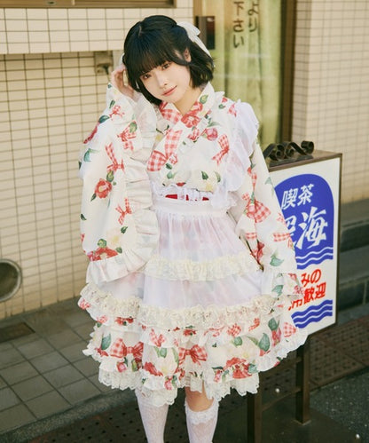日本代購｜kutir 浴衣 - 「クティールとレトロ」套裝可穿搭｜ZOZOTOWN
