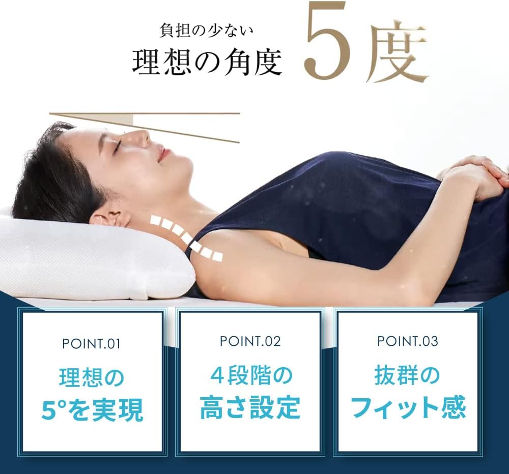 日本代購｜LOFTY 枕頭 - 低高度 63㎝×43cm｜Amazon JP