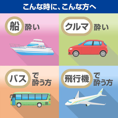 Aneron NisCap 10顆 | 第2類醫藥品 | 預防與緩解暈車、暈船、暈機 | 日本製