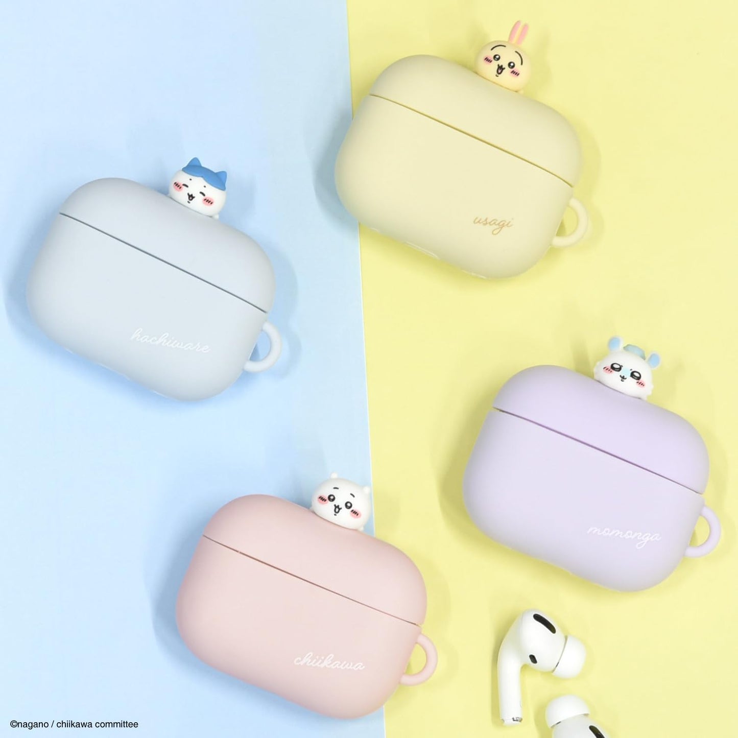 Gourmandise × 吉伊卡哇 AirPods 矽膠保護套｜可愛造型 × 耐衝擊防摔｜適用 AirPods（第1/2代）