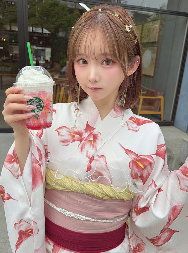 日本代購｜GRL 飾品 - ツイストパール飾り帶紐｜GRL