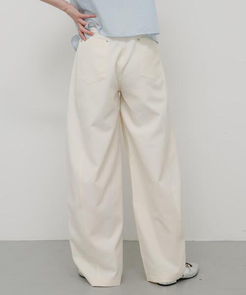 日本代購｜SENSE OF PLACE by URBAN RESEARCH 寬褲 - 寬腿巴雷爾腿 chinos 褲子｜ZOZOTOWN