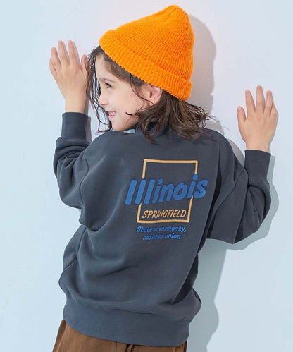 日本代購｜devirockstore 【楽天市場】【LIMITED SALE 最大12%OFF】デビラボ BIGシルエット プリント トレーナー 子供服 キッズ ベビー服 男の子 女の子 オーバーサイズ トレーナー トップス：devirock 楽天市場店【013-風景-ペールグレー / 110】｜樂天