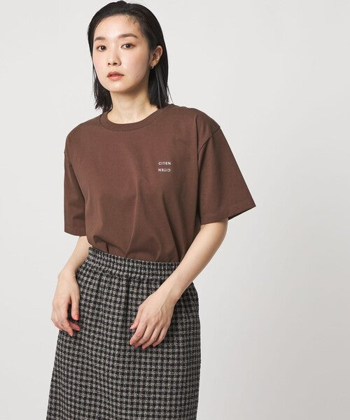 日本代購｜CITEN CITEN（シテン） tシャツ 半袖 「CITEN」ヘビーウエイトT レディース【ダークブラウン / FREE】｜ZOZOTOWN