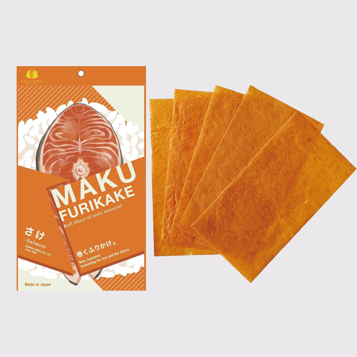 日本代購｜田中食品 調味料 - 鮭魚卷式調味料 2袋組｜Amazon JP