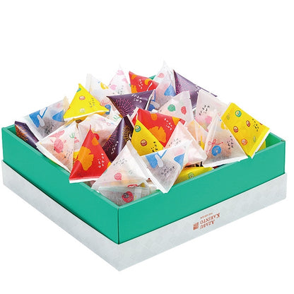 【日本代購】麻布かりんと いろは 8種花林糖禮盒 72袋入 AZ803｜東京麻布十番老舖 最大規格豪華禮盒