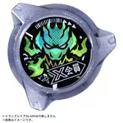 日本代購｜塔卡拉托米 模型 - BEYBLADE X CX-00 鎖芯/龍 透明黑版｜タカラトミー