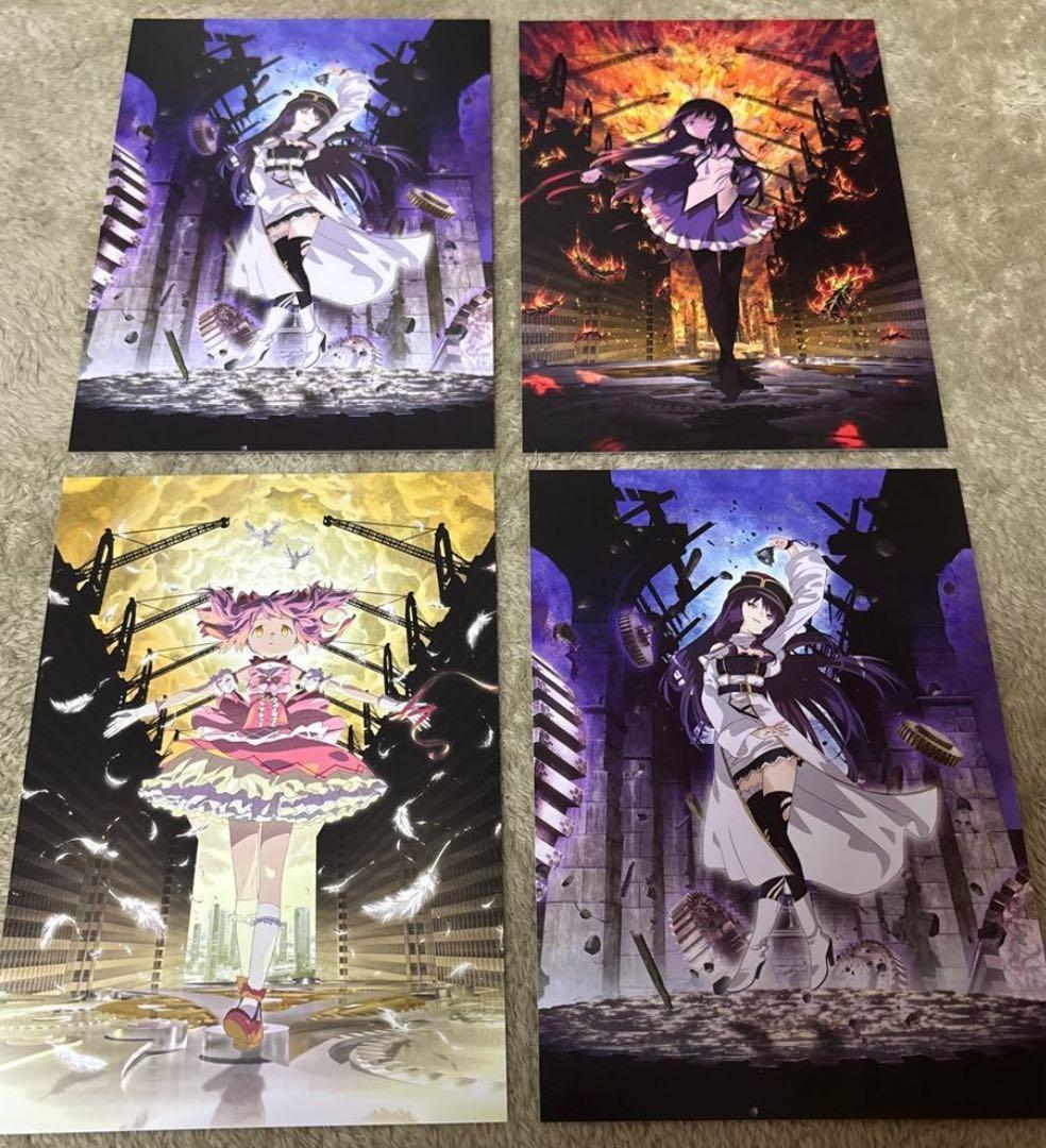 日本代購｜魔法少女小圓 明信片 - ワルプルギス的廻天 入場特典 明信片2套｜Mercari