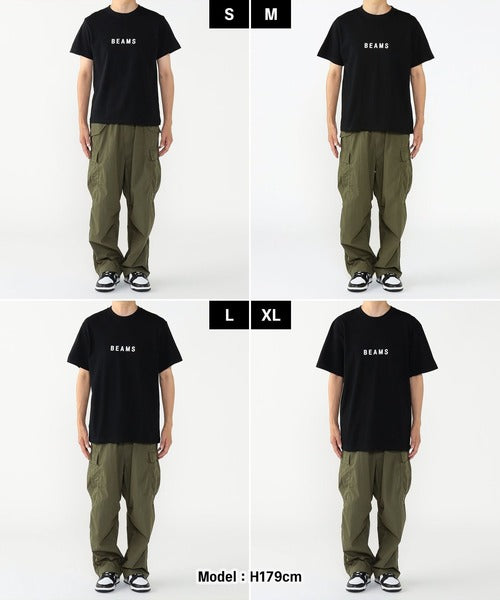 日本代購｜BEAMS T恤 - / 標誌 T恤 男款女款【黑色 / S】｜ZOZOTOWN