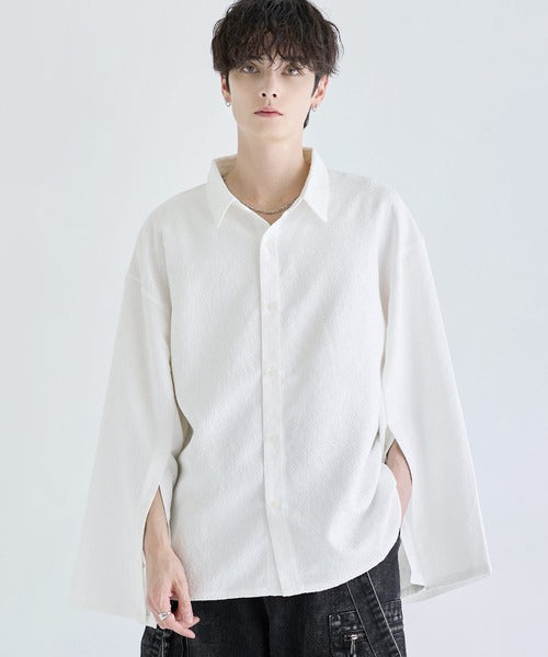 日本代購｜LILL 襯衫 - リル 男士女士寬鬆長袖襯衫｜ZOZOTOWN