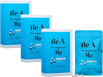 日本代購｜Bé-A 保健食品 - 鎂補充劑 (3箱90日分)｜Amazon JP