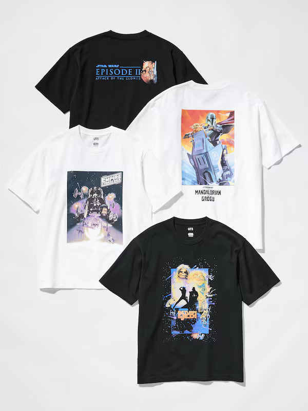 日本代購｜UNIQLO T恤 - 星際大戰 UT/休閒版 T恤【白色 / XXL】｜UNIQLO